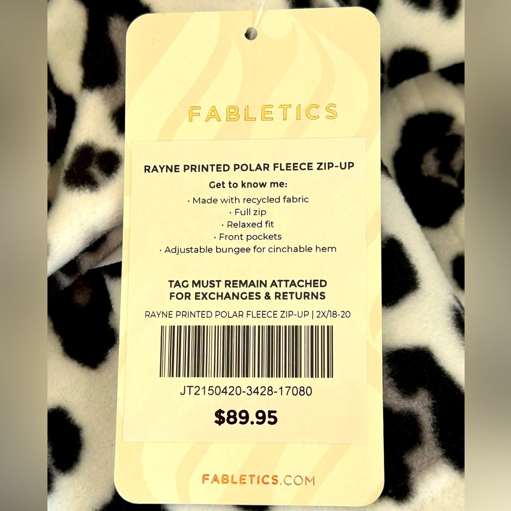 Leopard Print Women's Jacket - Picture 7 of 8